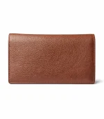 Premium Leather Long Wallet – Secure Utility Edition- Chocolate