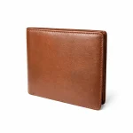 Premium Leather Wallet – Dual Tone Edition - Chocolate