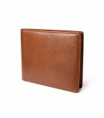 Premium Leather Wallet – Dual Tone Edition - Chocolate