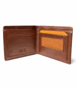 Premium Leather Wallet – Dual Tone Edition - Chocolate - Image 2