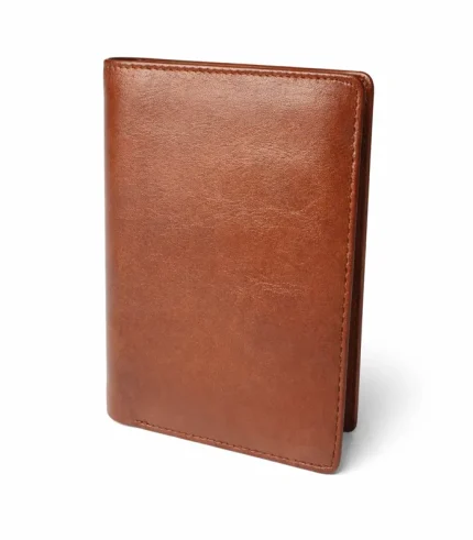Premium Leather Wallet – Minimal Classic - Chocolate