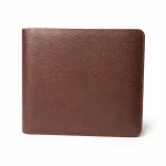 Premium Leather Wallet – Classic Grain Finish - Brown