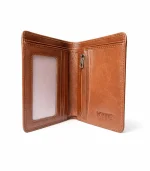 Premium Leather Long Wallet – Classic Edition -Chocolate - Image 2