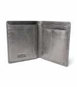 Premium Leather Wallet – Minimal Classic - Black - Image 2