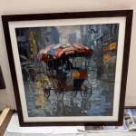 Rickshaw in the Rain